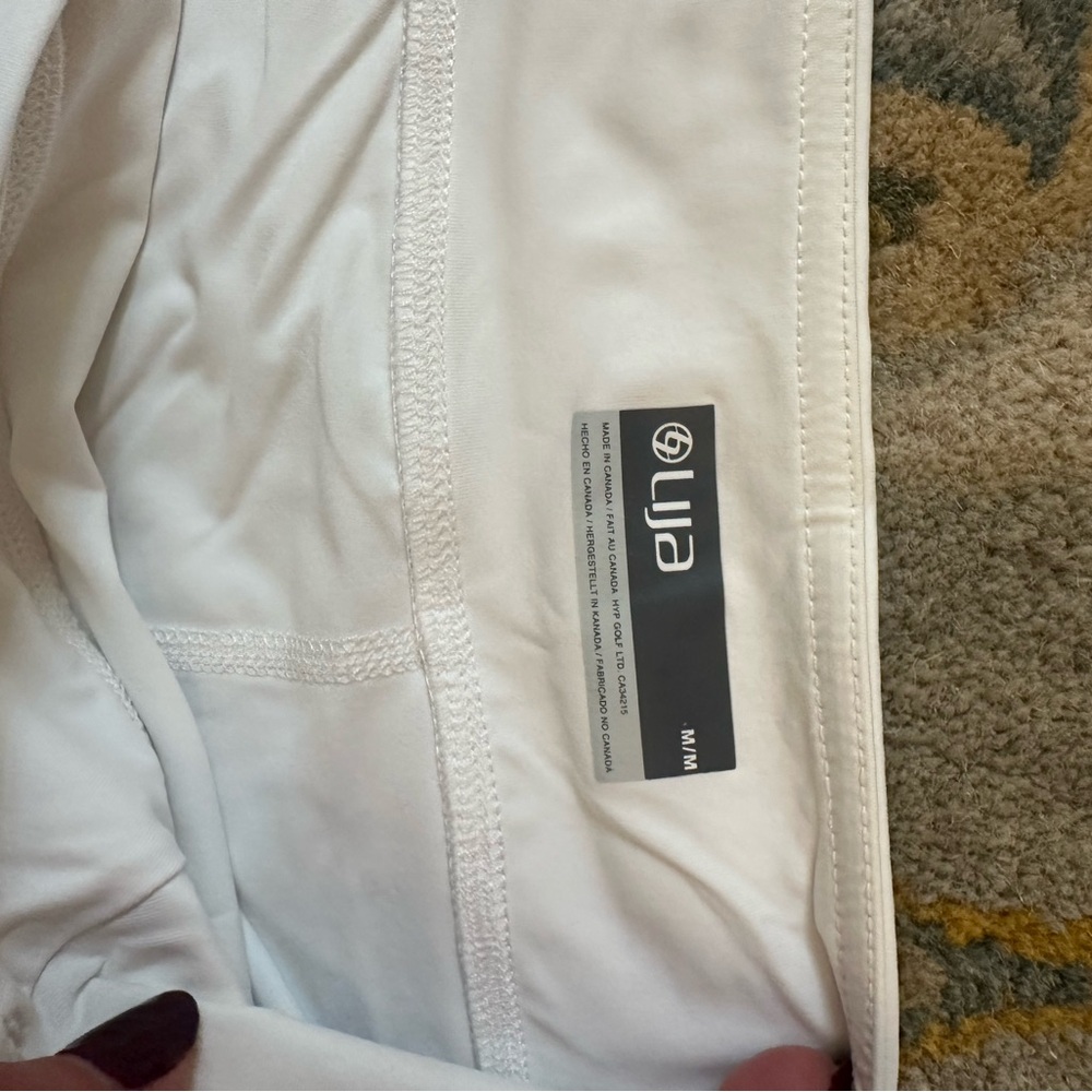Lija white tennis skirt